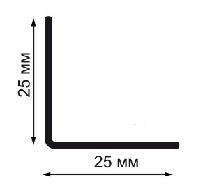 Угол с тиснением Rico Moulding 25х25