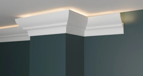 Карниз полистирол с отражателем DD508 70*45