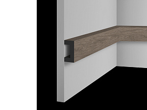 Молдинг BR490 ПОЛИСТИРОЛ HI WOOD 40мм х 20мм х 2,7м.