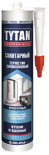 TYTAN Professional Герметик Силиконовый Санитарный бесцветный 280мл