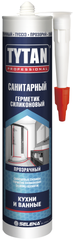 TYTAN Professional Герметик Силиконовый Санитарный бесцветный 280мл