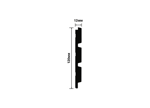 Панель LV124 GR24 HI WOOD 120,0мм х 12,0мм х 2,7м.