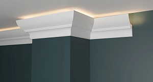 Карниз полистирол с отражателем DD508 70*45